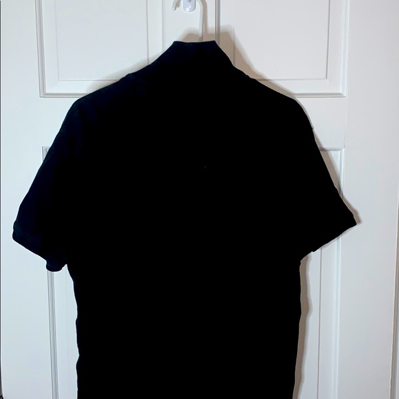 American Eagle Polo Black XL Tall Gray Logo - Picture 3 of 3